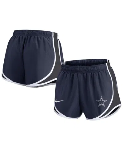 Nike Women's  Navy Seattle Seahawks Performance Tempo Shorts