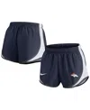 Nike Women's  Navy Tennessee Titans Performance Tempo Shorts In Navy