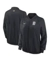 Nike Women's  Navy Detroit Tigers Authentic Collection Team Raglan Performance Full-zip Jacket In Navy