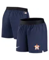 Nike Women's  Navy Houston Astros Authentic Collection Team Performance Shorts In Navy