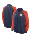 NIKE WOMEN'S NIKE NAVY HOUSTON ASTROS AUTHENTIC COLLECTION TEAM RAGLAN PERFORMANCE FULL-ZIP JACKET