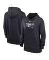 Nike Minnesota Twins Authentic Collection Practice  Women's Dri-fit Mlb Pullover Hoodie In Navy