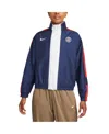 Nike Navy Paris Saint-germain Essential Anthem Full-zip Jacket In Navy