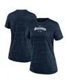 Nike Women's  Navy Seattle Mariners Authentic Collection Velocity Performance T-shirt In Navy