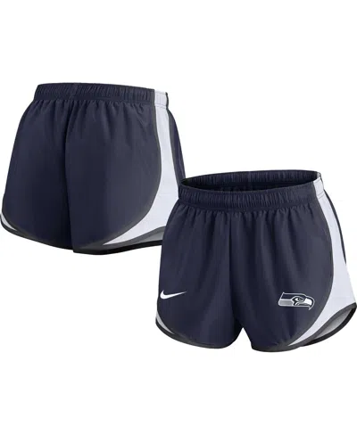 Nike Women's  Navy Dallas Cowboys Performance Tempo Shorts In Blue