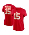 Nike Women's Patrick Mahomes Red Kansas City Chiefs Super Bowl Lix Name Number T-shirt In Red