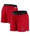 Nike Women's  Red Los Angeles Angels Authentic Collection Team Performance Shorts In Red