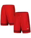 Nike Red Wnba Logowoman Team 13 Crossover Performance Shorts In Red
