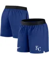 Nike Women's  Royal Kansas City Royals Authentic Collection Flex Vent Max Performance Shorts In Royal
