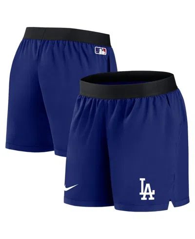 Nike Women's  Royal Los Angeles Dodgers Authentic Collection Team Performance Shorts