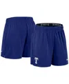Nike Texas Rangers Authentic Collection Practice  Women's Dri-fit Mlb Shorts In Royal