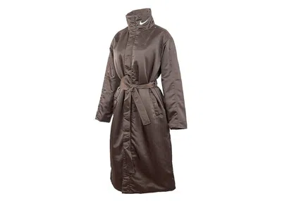 Pre-owned Nike Women's  Sportswear Syntheticfill Parka In Jacket Mahony Brown