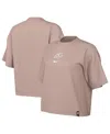 Nike Women's  Tan Uswnt Fearless T-shirt In Tan