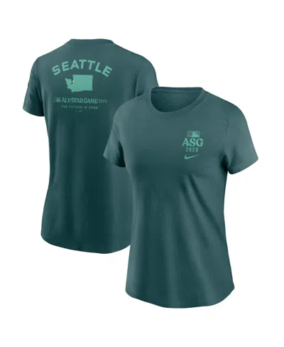 Nike 2023 All-star Game  Women's Mlb T-shirt In Teal