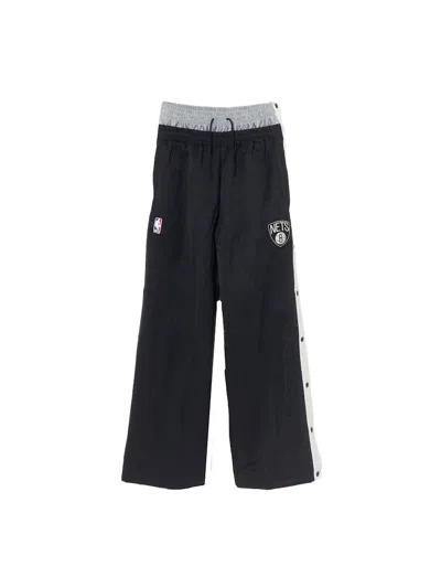 Pre-owned Nike Women's  X Ambush Nba Collection Nets Tearaway Pants In Black/white/grey