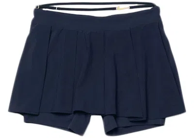 Pre-owned Nike Women's  X Jacquemus La Jupe Short (asia Sizing) In Navy Blue
