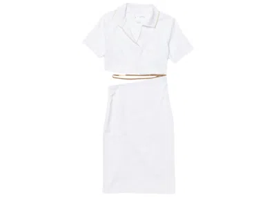Pre-owned Nike Women's  X Jacquemus La Robe Polo Shirt (asia Sizing) In White