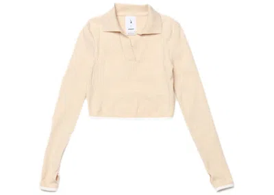 Pre-owned Nike Women's  X Jacquemus Le Polo Shirt In Off/white