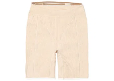 Pre-owned Nike Women's  X Jacquemus Le Short In Off/white