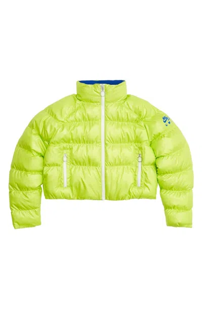 Pre-owned Nike Women's  X Olivia Kim Puffer Jacket In Cyber/game Royal