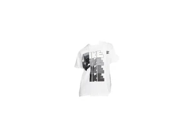 Pre-owned Nike Women's  X Sacai Tee Shirt In White/grey
