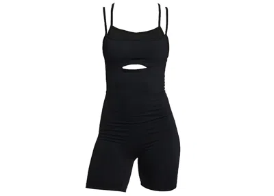 Pre-owned Nike Women's  Yoga Drifit Adv Overall In Black