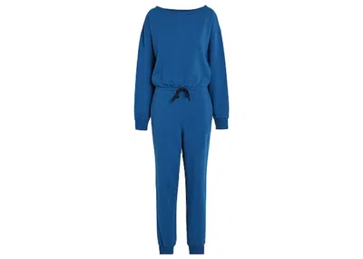 Pre-owned Nike Women's  Yoga Drifit Overall In Blue