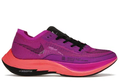 Pre-owned Nike Women's  Zoomx Vaporfly Next% 2 Sneakers In Hyper Violet/black/flash Crimson In Multi