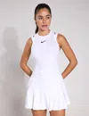 Nike Women's Court Slam Dri-fit Tennis Dress In White