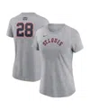 Nike Women's Nolan Arenado Gray St. Louis Cardinals 2024 Rickwood Classic Fuse Name Number T-shirt In Gray