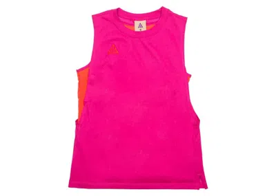 Pre-owned Nike Women's Nrg Acg Tank Top In Pink