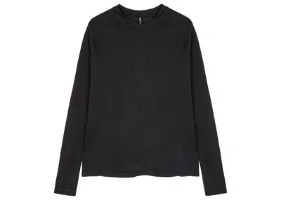 Pre-owned Nike Women's Nrg X Mmw Drifit Long Sleeves Tee Shirt In Black