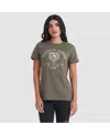 Nike Women's Olive Chicago Bears 2025 Salute To Service Sideline T-shirt In Green