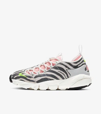 Nike Women's Olivia Kim Air Footscape Shoes In Summit White/volt/bleached Coral/black