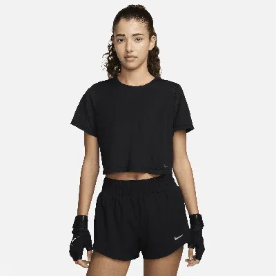 Nike Women's One Classic Breathe Dri-fit Short-sleeve Top In Black
