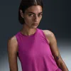 Nike Women's One Classic Dri-fit Cropped Tank Top In Pink