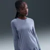 Nike Women's One Classic Dri-fit Long-sleeve Top In Animal Print