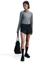 Nike Women's One Classic Dri-fit Long-sleeve Top In Gray
