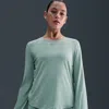 Nike Women's One Classic Dri-fit Long-sleeve Top In Green
