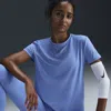 Nike Women's One Classic Dri-fit Short-sleeve Top In Blue