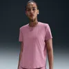 Nike Women's One Classic Dri-fit Short-sleeve Top In Pink