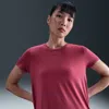 Nike Women's One Classic Dri-fit Short-sleeve Top In Purple