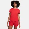 Nike Women's One Classic Dri-fit Short-sleeve Top In Red