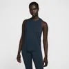 Nike Women's One Classic Dri-fit Tank Top In Blue