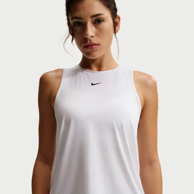 Nike Women's One Classic Dri-fit Tank Top In White