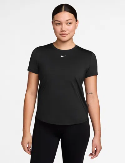 Nike Women's One Classic Dri-fit Short-sleeve Top In Black