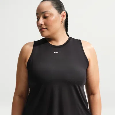 Nike Women's One Classic Dri-fit Tank Top (plus Size) In Black