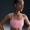 Nike Women's One Convertible Light-support Lightly Lined Sports Bra In Pink