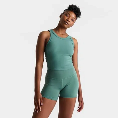 Nike Women's One Dri-fit Fitted Strappy Cropped Tank Top In