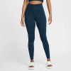 Nike Women's One Dri-fit High-rise 7/8 Training Tights In Armory Navy/black